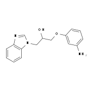 1-(3-Amino-phenoxy)-3-benzoimidazol-1-yl-propan-2-ol