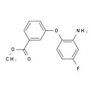 Methyl 3-(2-amino-4-fluorophenoxy)benzoate