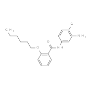 N-(3-Amino-4-chlorophenyl)-2-(hexyloxy)benzamide