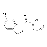(6-Amino-2,3-dihydro-indol-1-yl)-pyridin-3-yl-methanone