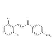 (2E)-1-(4-Aminophenyl)-3-(2,6-dichlorophenyl)prop-2-en-1-one
