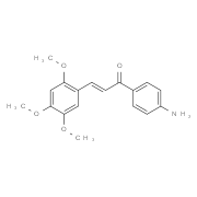(2E)-1-(4-Aminophenyl)-3-(2,4,5-trimethoxyphenyl)-prop-2-en-1-one