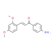 (2E)-1-(4-Aminophenyl)-3-(2,4-dimethoxyphenyl)-prop-2-en-1-one
