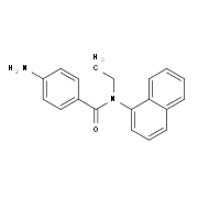 4-Amino-N-ethyl-N-(1-naphthyl)benzamide