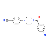 4-[4-(4-Aminobenzoyl)piperazino]benzenecarbonitrile