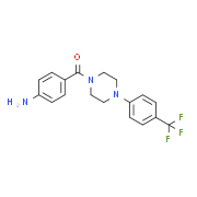 (4-Aminophenyl){4-[4-(trifluoromethyl)phenyl]piperazino}methanone