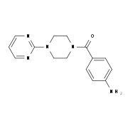 (4-Aminophenyl)[4-(2-pyrimidinyl)piperazino]methanone