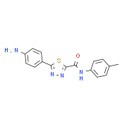 5-(4-Aminophenyl)-N-(4-methylphenyl)-1,3,4-thiadiazole-2-carboxamide