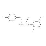 N-(5-Amino-2-fluorophenyl)-2-(4-chlorophenoxy)-propanamide