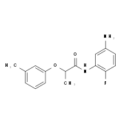 N-(5-Amino-2-fluorophenyl)-2-(3-methylphenoxy)-propanamide