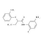 N-(5-Amino-2-fluorophenyl)-2-(2-methylphenoxy)-butanamide