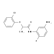 N-(5-Amino-2-fluorophenyl)-2-(2-chlorophenoxy)-propanamide