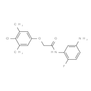 N-(5-Amino-2-fluorophenyl)-2-(4-chloro-3,5-dimethylphenoxy)acetamide