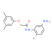 N-(5-Amino-2-fluorophenyl)-2-(3,5-dimethylphenoxy)acetamide