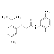 N-(5-Amino-2-fluorophenyl)-2-(2-isopropyl-5-methylphenoxy)acetamide