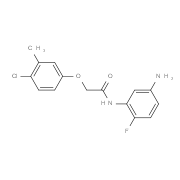 N-(5-Amino-2-fluorophenyl)-2-(4-chloro-3-methylphenoxy)acetamide