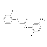 N-(5-Amino-2-fluorophenyl)-2-(2-methylphenoxy)-acetamide