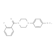 [4-(4-Amino-phenyl)-piperazin-1-yl]-(2-fluoro-phenyl)-methanone