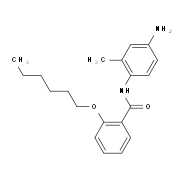 N-(4-Amino-2-methylphenyl)-2-(hexyloxy)benzamide