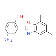 4-Amino-2-(5,7-dimethyl-benzooxazol-2-yl)-phenol