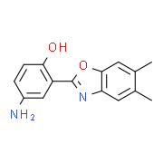 4-Amino-2-(5,6-dimethyl-benzooxazol-2-yl)-phenol