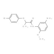 N-(5-Amino-2-methoxyphenyl)-2-(4-chlorophenoxy)-propanamide