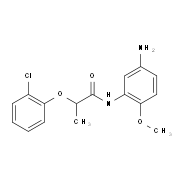 N-(5-Amino-2-methoxyphenyl)-2-(2-chlorophenoxy)-propanamide