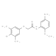 N-(5-Amino-2-methoxyphenyl)-2-(4-chloro-3,5-dimethylphenoxy)acetamide