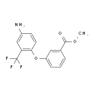Methyl 3-[4-amino-2-(trifluoromethyl)phenoxy]-benzoate