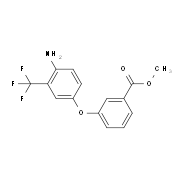 Methyl 3-[4-amino-3-(trifluoromethyl)phenoxy]-benzoate