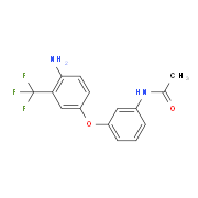 N-{3-[4-Amino-3-(trifluoromethyl)phenoxy]-phenyl}acetamide