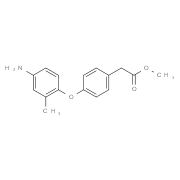 Methyl 2-[4-(4-amino-2-methylphenoxy)phenyl]-acetate