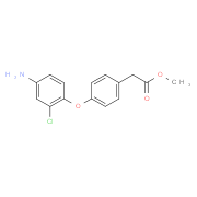 Methyl 2-[4-(4-amino-2-chlorophenoxy)phenyl]-acetate