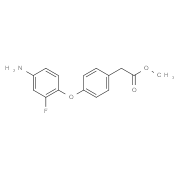 Methyl 2-[4-(4-amino-2-fluorophenoxy)phenyl]-acetate