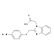 {2-[(4-Aminophenoxy)methyl]-1H-benzimidazol-1-yl}acetic acid