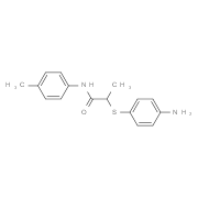 2-[(4-Aminophenyl)thio]-N-(4-methylphenyl)-propanamide