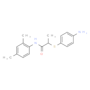 2-[(4-Aminophenyl)thio]-N-(2,4-dimethylphenyl)-propanamide
