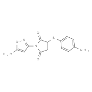 3-[(4-Aminophenyl)thio]-1-(5-methylisoxazol-3-yl)-pyrrolidine-2,5-dione