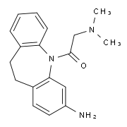 1-(3-Amino-10,11-dihydro-dibenzo[b,f]azepin-5-yl)-2-dimethylamino-ethanone