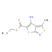 Ethyl 4-amino-3-methylthieno[2,3-c]isothiazole-5-carboxylate