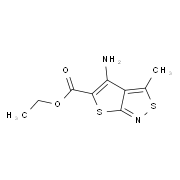 Ethyl 4-amino-3-methylthieno[2,3-c]isothiazole-5-carboxylate