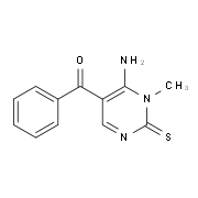 (6-Amino-1-methyl-2-thioxo-1,2-dihydro-5-pyrimidinyl)(phenyl)methanone