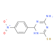 4-Amino-6-(4-nitrophenyl)-1,6-dihydro-1,3,5-triazine-2-thiol