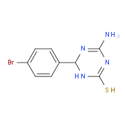 4-Amino-6-(4-bromophenyl)-1,6-dihydro-1,3,5-triazine-2-thiol