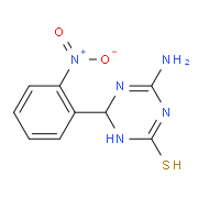 4-Amino-6-(2-nitrophenyl)-1,6-dihydro-1,3,5-triazine-2-thiol