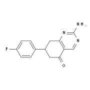 2-Amino-7-(4-fluorophenyl)-7,8-dihydroquinazolin-5(6H)-one