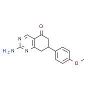 2-Amino-7-(4-methoxyphenyl)-7,8-dihydroquinazolin-5(6H)-one
