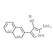2-Amino-4-(2-naphthyl)-1H-pyrrole-3-carbonitrile