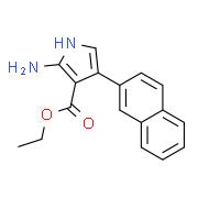 Ethyl 2-amino-4-(2-naphthyl)-1H-pyrrole-3-carboxylate