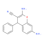 2,7-Diamino-4-phenyl-4H-chromene-3-carbonitrile